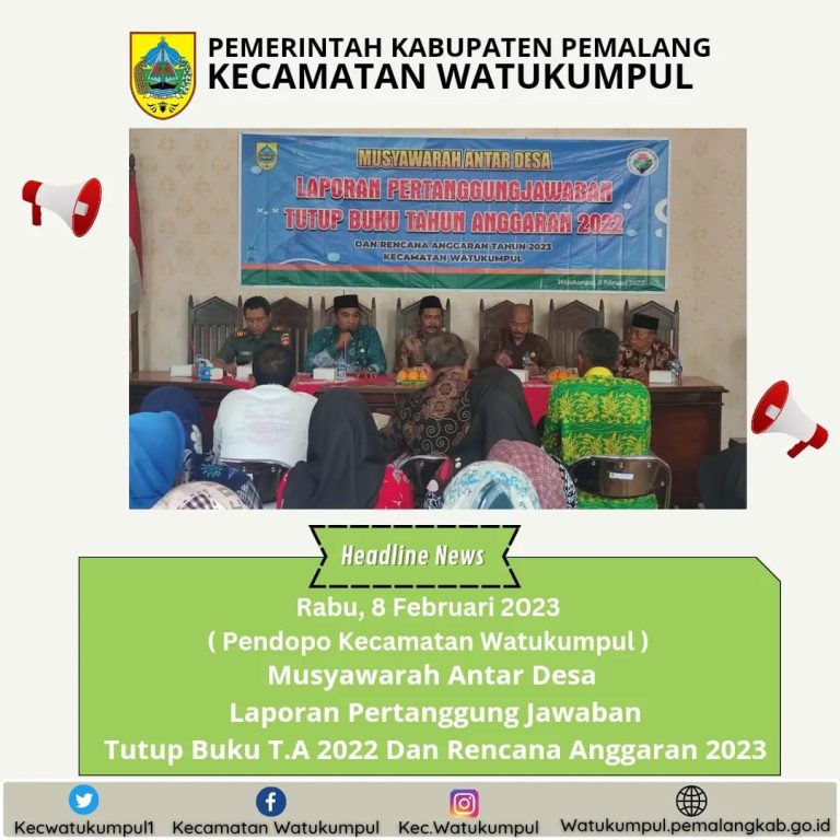 Kegiatan Musyawarah Antar Desa
