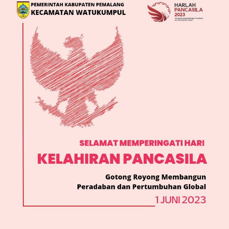 Selamat Memperingati Hari Kelahiran Pancasila