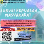 Survei Kepuasan Masyarakat Kecamatan Watukumpul