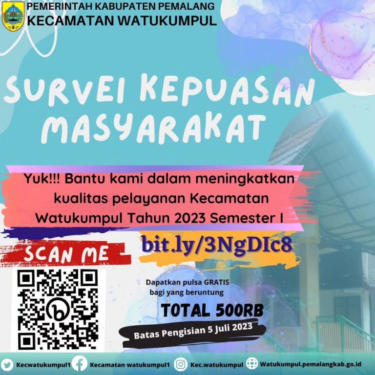 Survei Kepuasan Masyarakat Kecamatan Watukumpul