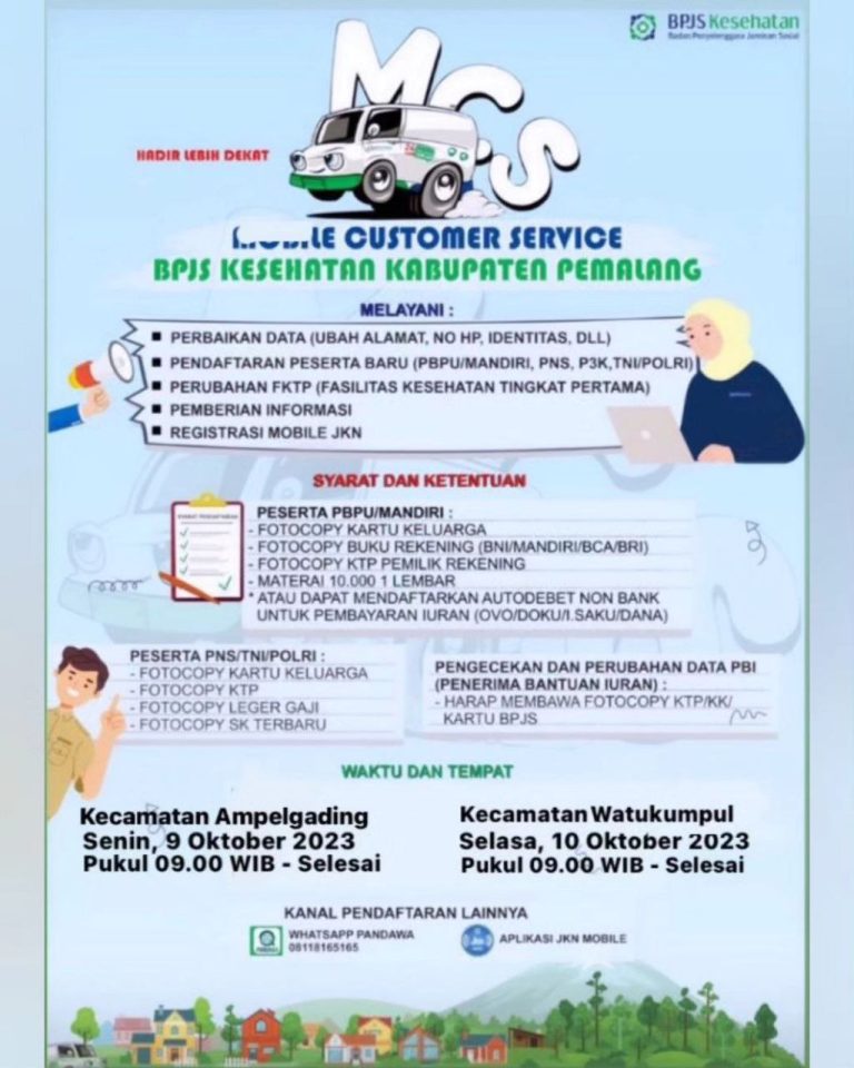 BPJS Keliling di Kecamatan Watukumpul