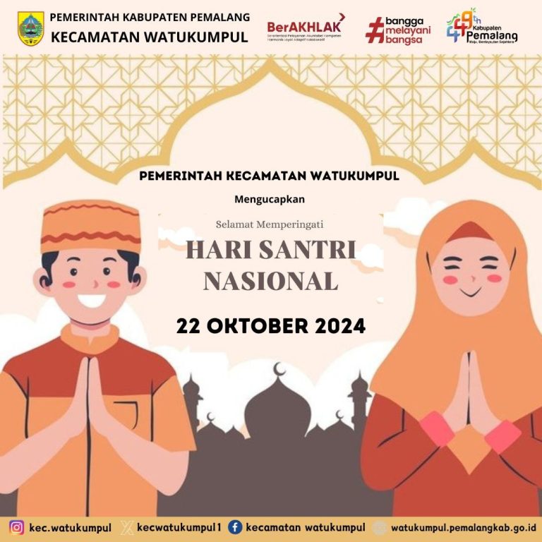 SELAMAT HARI SANTRI NASIONAL TAHUN 2024