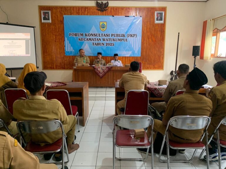 Forum Konsultasi Publik Kecamatan Watukumpul Tahun 2025