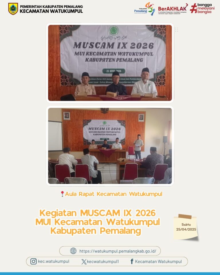 MUSCAM-IX 2026 MUI Kecamatan Watukumpul