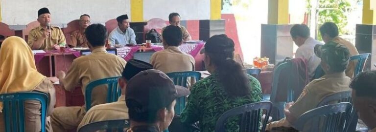KEGIATAN FASILITASI LANJUTAN PENYUSUNAN DAN PENYAMPAIAN LAPORAN AKHIR MASA JABATAN (AMJ) DI DESA GAPURA